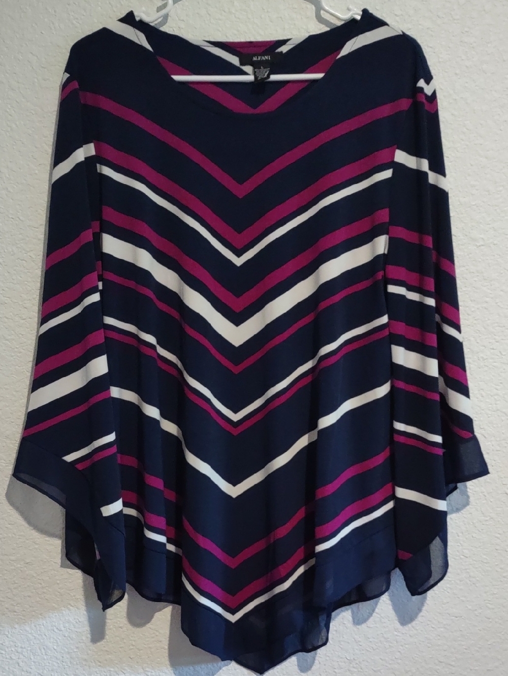 Alfani Tops Size L Multicolor